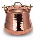 Dövmeli Bakır Yoğurt Satırı Turuncu
