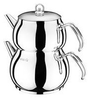Küre Metal Kulp Çaydanlık